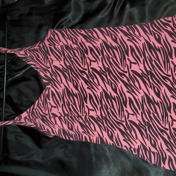 OP Tops - Pink Zebra Print Tank top Clawdeen Monster High Shirt